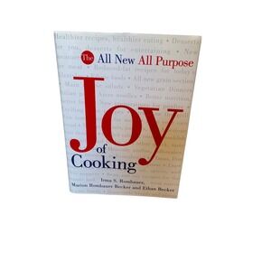 The All New All Purpose Joy of Cooking 1997 Hardcover Cookbook Rombauer Becker